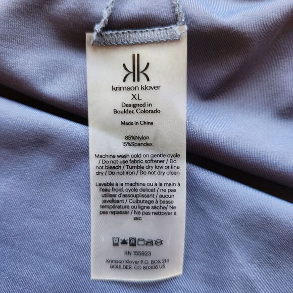 NWT Krimson Klover Splash Regatta Indigo Cover-up Skirt Women XL Nylon - Picture 7 of 7